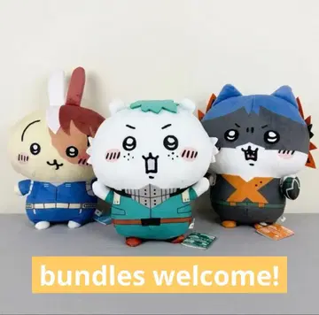 히로아카 치이카와 (먼작귀) 콜라보 봉제 인형 3세트