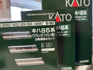 KATO 키하 85계 와이드 뷰 히다 난키 기본+증결 A.B 신 로트 상품