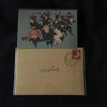 SPY x FAMILY전 키 비주얼 엽서 세트