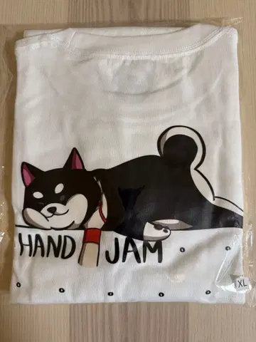 crimptee 카치tee Hand Jam Shiba Tee