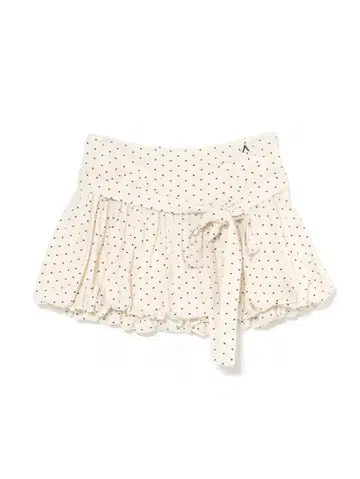 ANDMARY Posey balloon mini skirt dot s