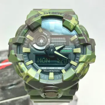 레어 가동 CASIO G-SHOCK GA-700CM-3AD 아나데지