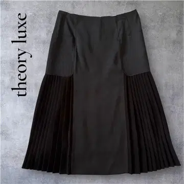 새상품급 theory luxe 띠어리 럭스 플리츠 스커트 38