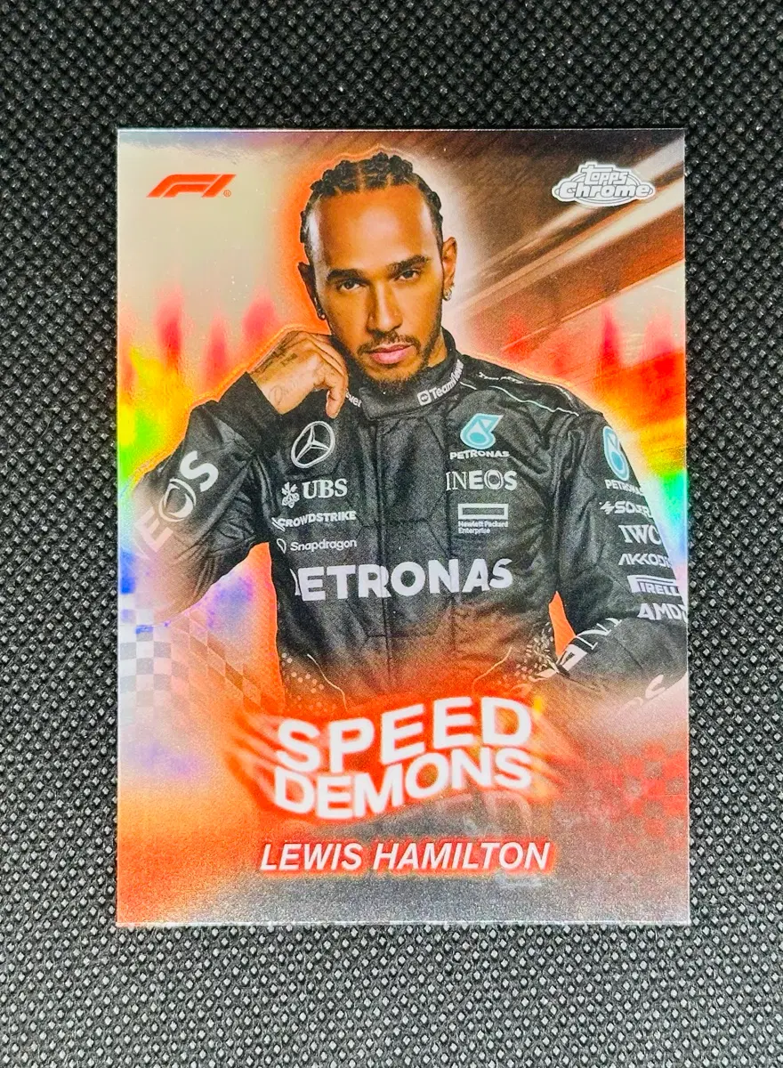 2024 F1 탑스 크롬 루이스 해밀턴 카드