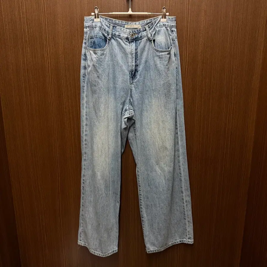 키뮤어 연청 데님 팬츠 M