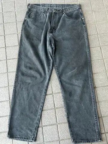 랭글러 블랙 데님 90s USA제 W34 L30