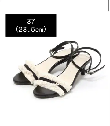 ANDMARY Natalie frill mule high