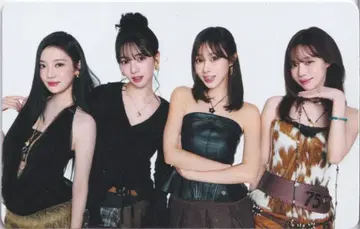 aespa 2026 aespa LIVE TOUR SYNK:aeXIS LINE in JAPAN 집합 랜덤 포토카드 3/6