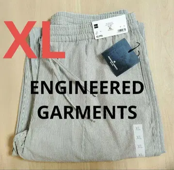 새상품 GU 엔지니어드 가먼츠 코드레인 이지 팬츠 그레이 XL