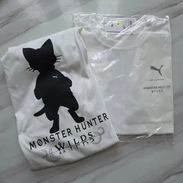 PUMA 몬스터 헌터 와일즈 T셔츠