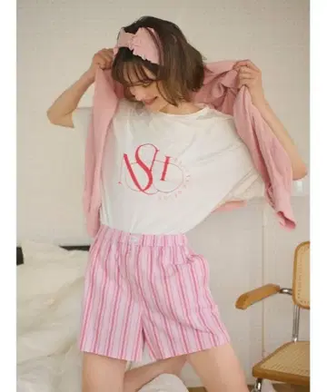 SNIDEL HOME 프린트T셔츠