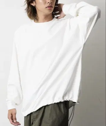 FREAK'S STORE USA COTTON 래글런 슬리브 헴 코드