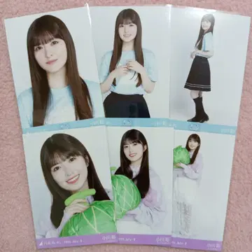 노기자카46 브로마이드 오가와 아야 홋카이도T셔츠 홋카이도ver. 코디 6종 컴프