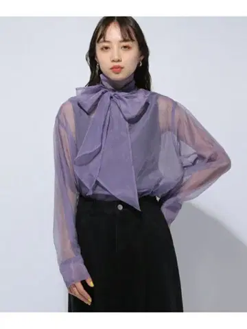 HARE 2WAY 시어 보타이 셔츠