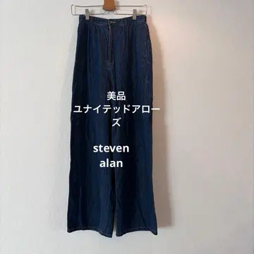 새상품급 여성용 데님 와이드 팬츠 허리밴딩