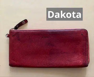 Dakota 브라운 천연 가죽 장지갑