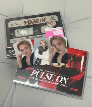 TREASURE PULSE ON CD DVD 교세라 도영 트레이딩 카드 CD