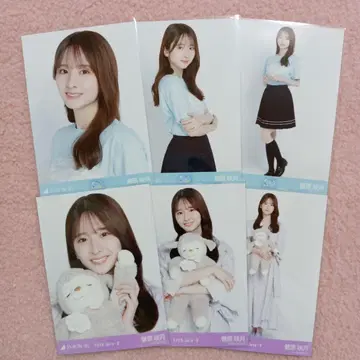 노기자카46 브로마이드 스가와라 사츠키 홋카이도T셔츠 홋카이도ver. 코디 6종 컴프
