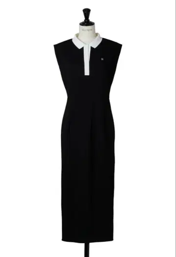 herlipto French Sleeve Polo Long Dress