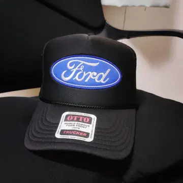 Ford 로고 트래커 캡 블랙 OTTO 메쉬 캡