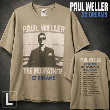 PAUL WELLER 22 DREAMS 투어 T셔츠 L