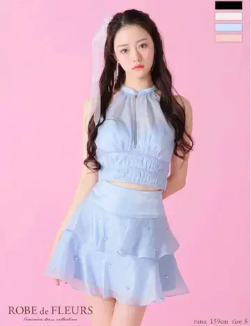 ROBE de FLEURS 셋업 드레스