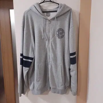 GAP 집업 후드티 그레이 XL