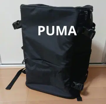 PUMA 스퀘어형 백팩 블랙