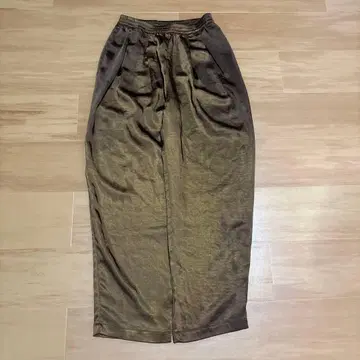y2k 와이드 팬츠 이지 팬츠 M 브라운 archive swag