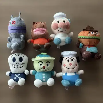 호빵맨 봉제 인형 7체 세트