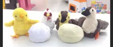 3단 변신 애니멀 봉제 인형 2종 세트