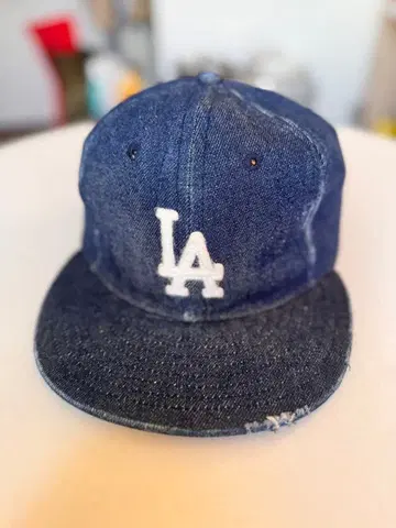 LA Dodgers 데님 야구 모자