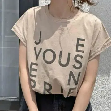 스픽 앤 스팬 JEVOUSENPRIE 티셔츠 베이지