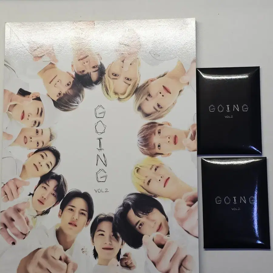세븐틴 GOING VOL.2 매거진 개봉 (포카 2set 포함)