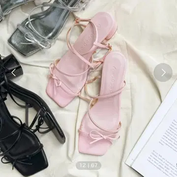 Le decore sweet ribbon 샌들
