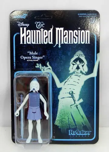 SUPER7 ReACTION FIGURES WAVE2 / HAUNTED MANSION Male Opera Singer