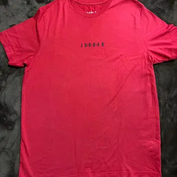 JORDAN 남성용 반팔 T셔츠 레드