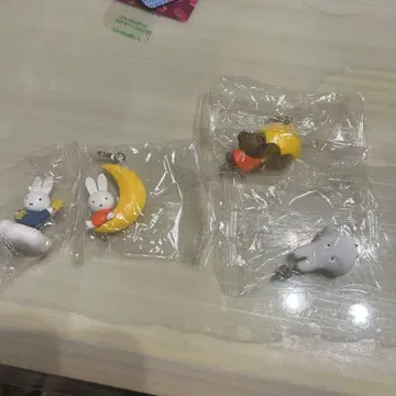 미피 별하늘 흔들흔들 이어지는 마스코트