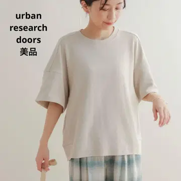 [새상품급] 어반 리서치 도어스 코튼 슬라브 인레이 풀오버
