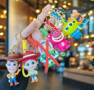 [ 새상품 ] 토이스토리 키링 키체인 5개 세트