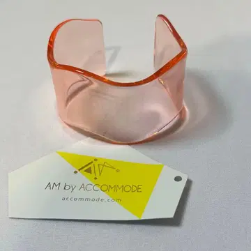 AM by ACCOMMODE 뱅글 클리어 핑크 2324
