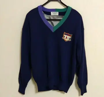 [레어] 일본제 빈티지 Munsingwear 안감 원단 스웨터 L