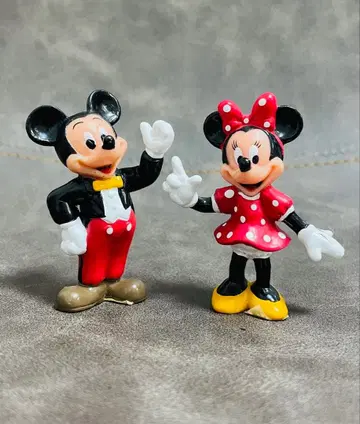 새상품급 Disney 미키마우스 미니 마우스 피규어