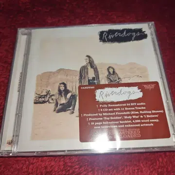 새상품 RIVERDOGS / Riverdogs (2CD) 리마스터 CD