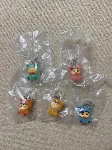 [컴플리트] 짱구는 못말려(크레용 신짱) 메지루시 액세서리 다 같이 곰 파자마