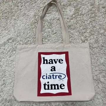 ciatre x have a good time 토트백