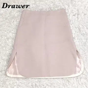 [새상품급] Drawer 울 스커트 38 M 핑크