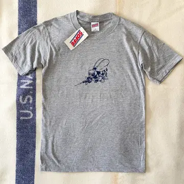 [ Deadstock ] 90s 미군 Seaebees 티셔츠 Small