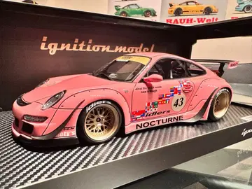 ignition model RWB 997 Pink 1/18 idlers