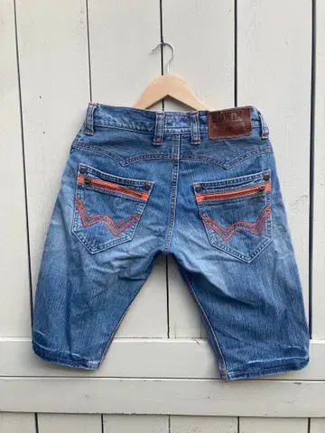 EDWIN EXCLUSIVE VINTAGE 데님 숏팬츠